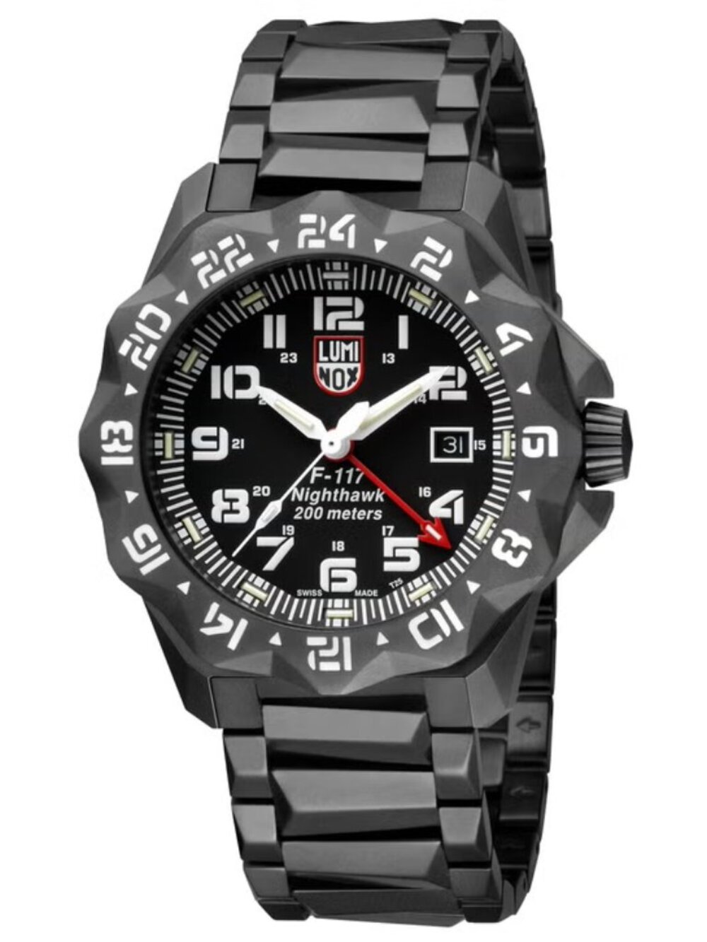 Luminox F-117 Nighthawk GMT XA.6422 Men’s Watch New With Box Papers